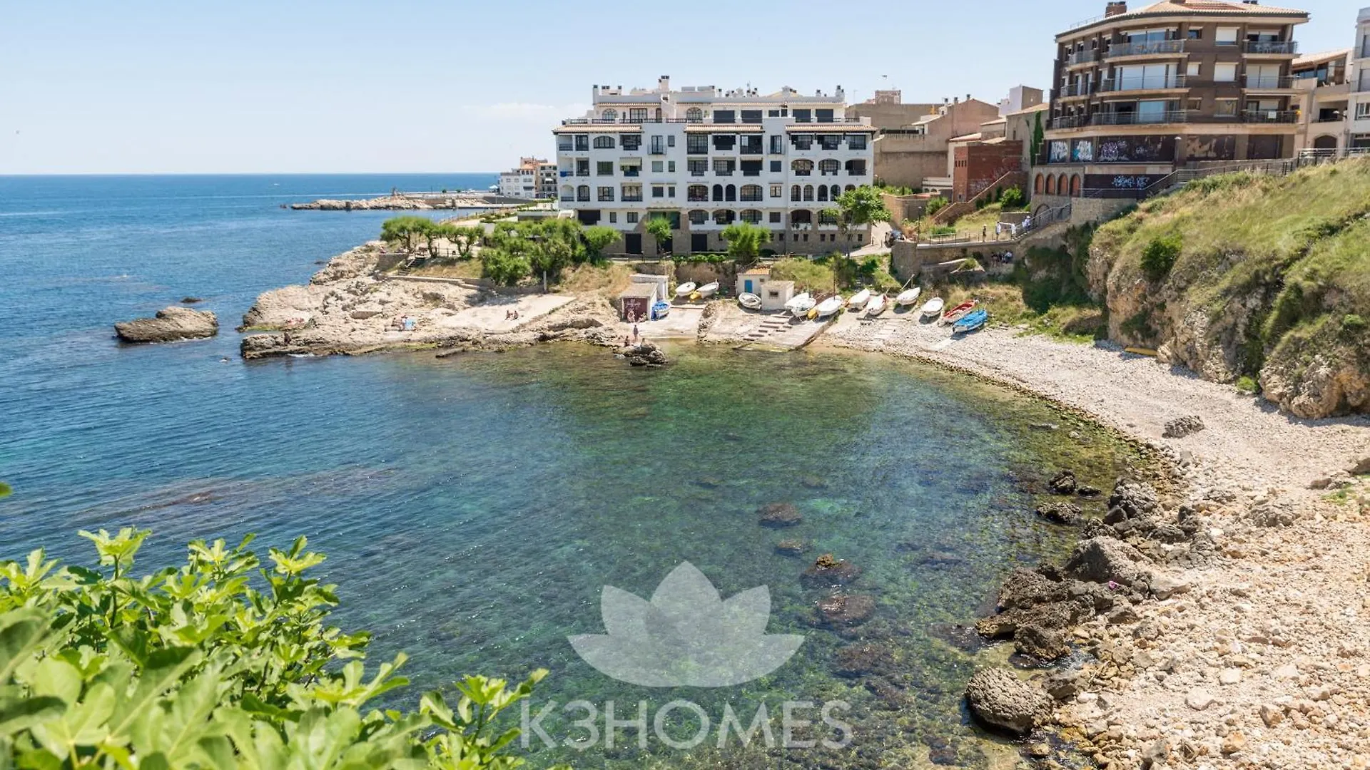Apartamento Celeste Frente Al Mar L'Escala 0*,